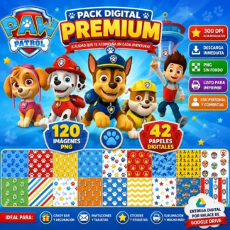 Kit Imagenes Png Paw Patrol Cliparts Papeles Digital