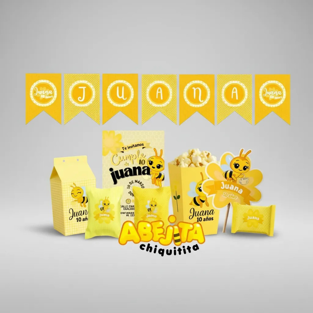 Kit Imprimible Candy Bar Sourvenir Variedad Editable Canva - Imagen 3