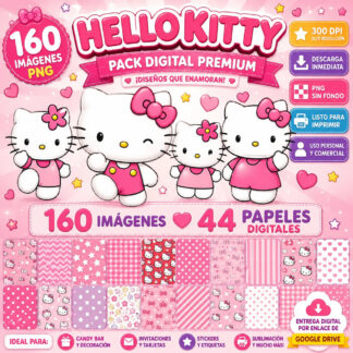 Kit Imagenes Png Hello Kitty Cliparts Papeles Digital