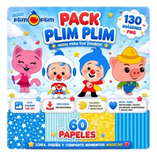 Kit Imagenes Png Payaso Plim Plim Cliparts Papeles Digital