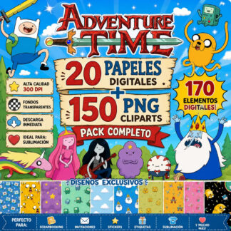 Kit Imagenes Png Hora De Aventura Cliparts Papeles Digitales