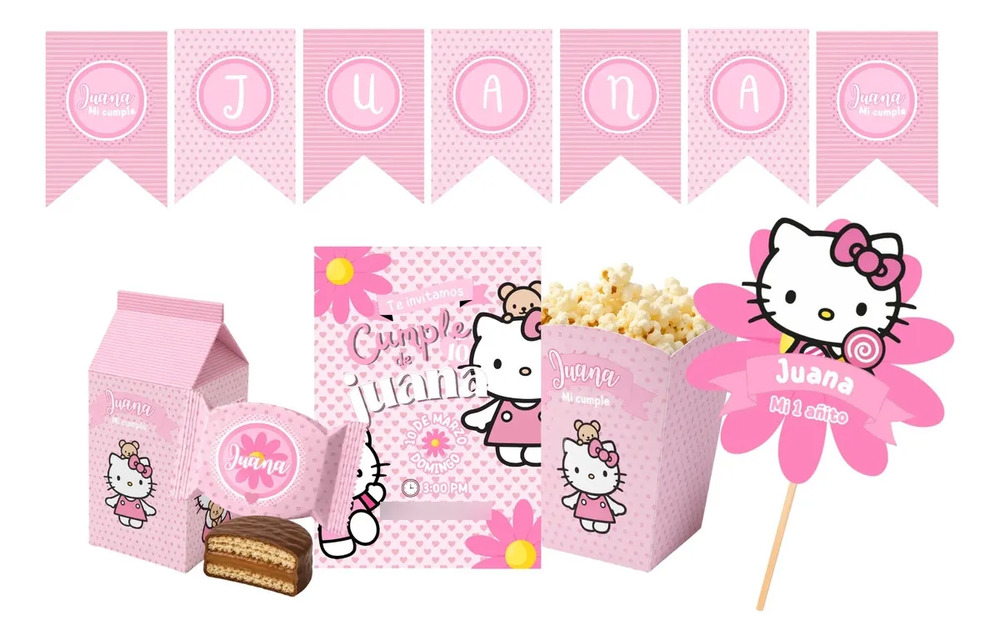 Kit Imprimible Candy Bar Sourvenir Variedad Editable Canva - Imagen 4
